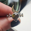 Size 7.25, Olive Tourmaline