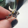 Size 7.25, Olive Tourmaline