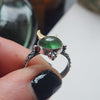 Size 8, Emerald Green Tourmaline