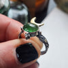 Size 8, Emerald Green Tourmaline