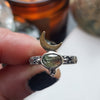 Size 7.5, Spring Green Tourmaline