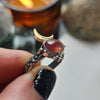 Size 6, Light Pink & Dark Pink Tourmaline