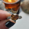 Size 8.5, Amber Tourmaline