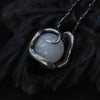 Snake Guardian - White Moonstone