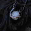 Snake Guardian - White Moonstone