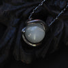 Snake Guardian - White Moonstone