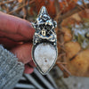 Size 6, Hexenhaus Ring! Chalcedony Crystal Druzy