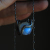 Snake Guardian - Blue Moonstone