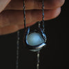 Snake Guardian - White Moonstone