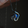 Snake Guardian - Blue Moonstone