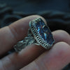 Size 8.5 - Blue Pansy