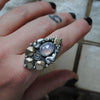 Size 8.5 - Lavender Quartz, Radiant Lunar Pool