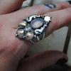 Size 8.5 - Lavender Quartz, Radiant Lunar Pool