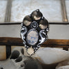 Size 8.5 - Lavender Quartz, Radiant Lunar Pool
