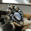 Size 8.5 - Lavender Quartz, Radiant Lunar Pool