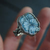 Size 8.5 - Blue Pansy