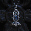 Pendant - Blue Star Sapphire, Upon Blue Starlight