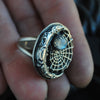 Size 7 - Moonlight Caught in Spiders Silk