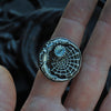 Size 7 - Moonlight Caught in Spiders Silk