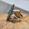Size 7.75, Mini October House, Black Opal
