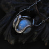 Snake Guardian - Blue Moonstone