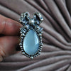 Size 5.75, Moonstone Winter Ribbons