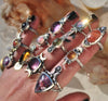 Size 5.5, Moon&Star sets, Opal & Tourmaline Lepidolite
