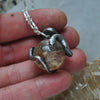 Snake Guardian - Garden Quartz with Rutile Orb