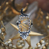 Size 4.25, Moon&Star SINGLE, Star Rutile