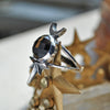 Size 8.5, Moon&Star SINGLE, Smoky Quartz