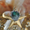 Size 5.25, Moon&Star SINGLE, Emerald