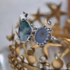 Size 6, Moon&Star sets, Emerald & Dendritic Agate