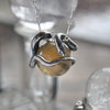 Snake Guardian - Smoky Quartz with Rainbows