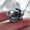 Snake Guardian - Smoky Quartz with Strong Shimmer