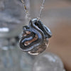 Snake Guardian - Smoky Quartz with Rainbows