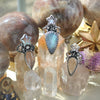 SIZE 7, CLOUD STARS, Blue Moonstone, Pearl Star