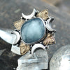 Size 5.5, Cloud Diviner Ring, Aquamarine