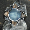 Size 6, Cloud Diviner Ring, Aquamarine