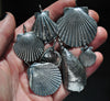 Scallop Shell, chain included