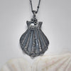 OOAK, Scallop Shell - with Barnacles