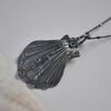 OOAK, Scallop Shell - with Barnacles