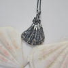 OOAK, Kitten Paw Shell - with Barnacles