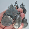 OOAK, Scallop Shell - with Barnacles