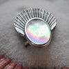 Size 8.25 - Crown of Shells - Rainbow Abalone
