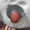 Size 8.5 - Seashell Enamel Moonstone