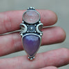 SIZE 7.25, Daydream, Purple Chalcedony, Morganite
