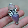 SIZE 7.25, Daydream, Purple Chalcedony, Morganite