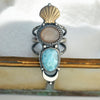 Size 6.75 - (can be stretched to a 7 at request), Moonstone & Larimar
