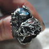 Size 8, Tidal Tower,Tourmaline & Topaz