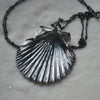 Scallop Shell, chain included